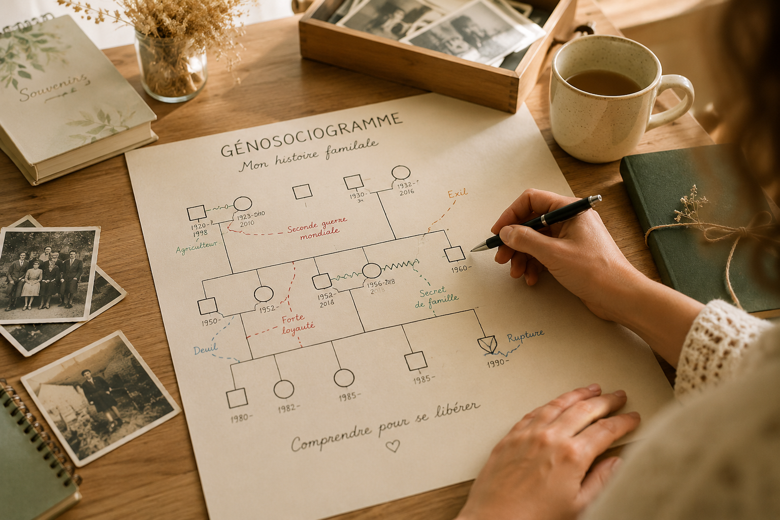 genosociogramme psychogenalogie