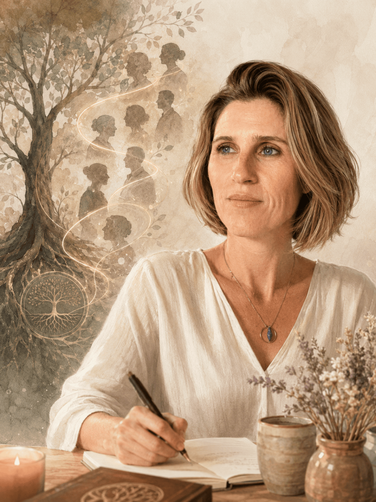 Marine Y. – Praticienne en psychogénéalogie Marine Y., praticienne en psychogenealogie et analyse transgenerationnelle